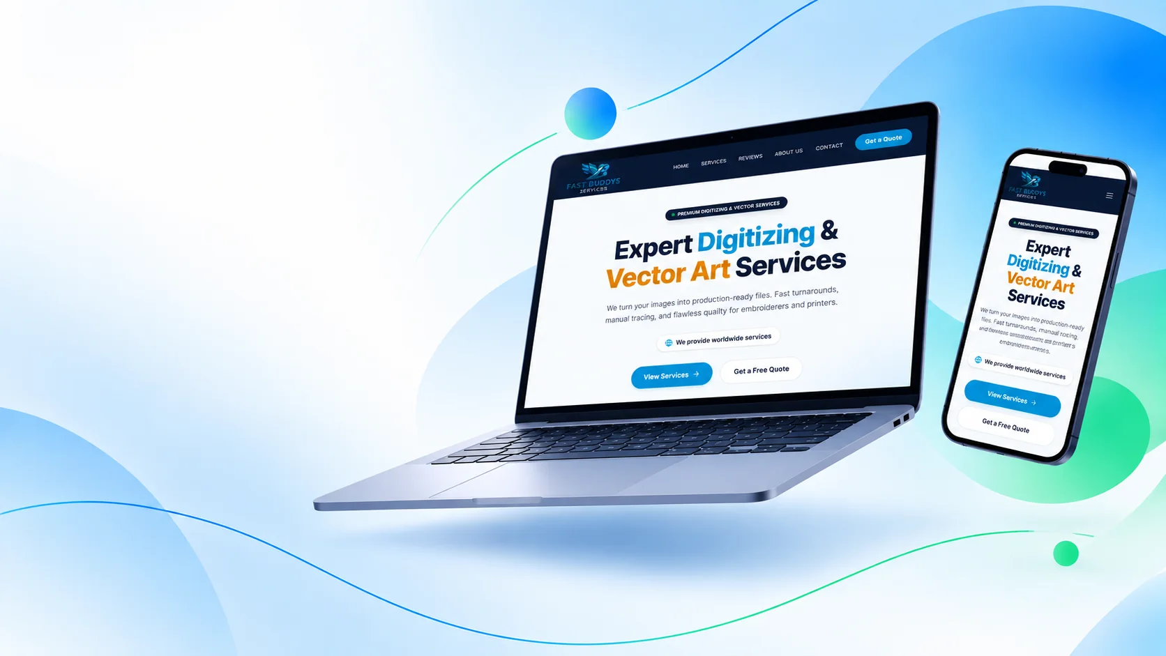 FastBuddys digital agency website case study